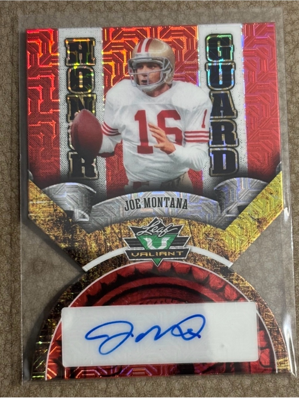 Joe Montana Signed Football Card

3 of 10 Perfect Blue Autograph ⭐️⭐️⭐️⭐️⭐️